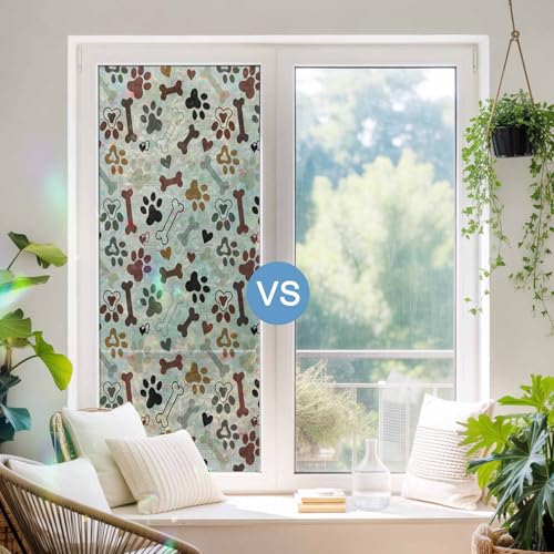 Film Decorativo para Ventana con Diseño Arcoíris 45x200 cm miniatura 6