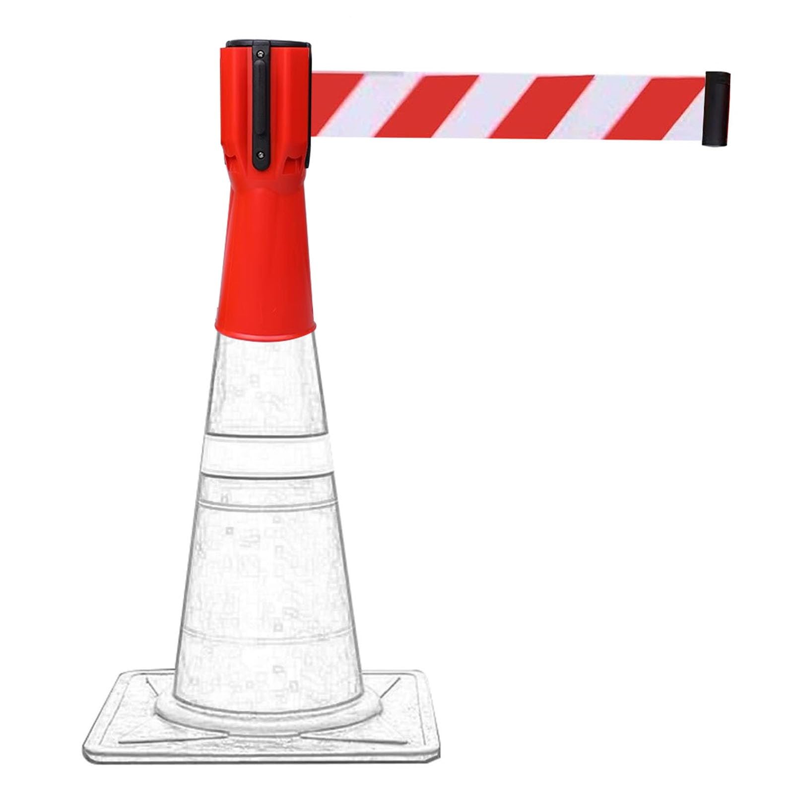 GTHTUHFD Retractable Traffic Cone Topper, 5M,B-5M(16FT)
