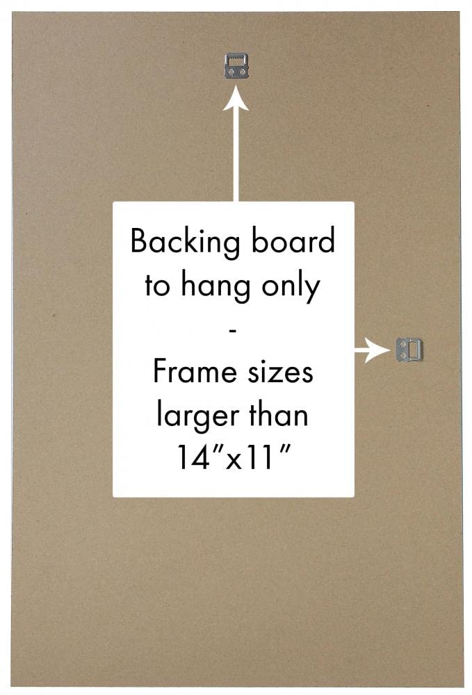 FRAMES BY POST Scandi - Marco para fotos (50 x 70 cm, cristal de plástico), color dorado