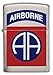 Zippo US Army 82Nd Airborne Brushed Chrome Pocket Lighter