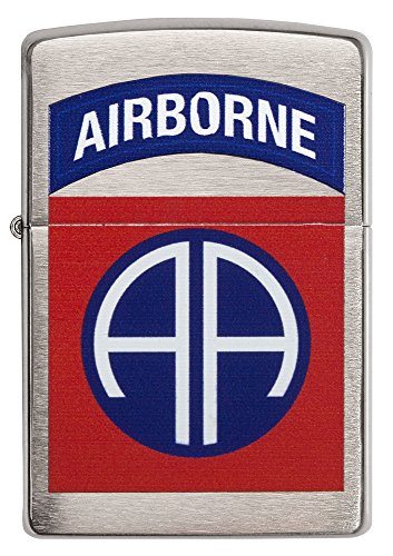 Encendedor Zippo Army Lighters Metal Chrome miniatura 2