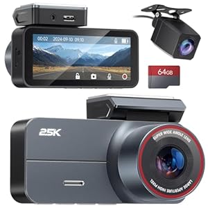 Yonvim 車用ドライブレコーダー 前後2カメラ 2.5K HD画質 3.39インチ液晶画面 3,500円送料無料! Yonvim 車用ドライブレコーダー 前後2カメラ 2.5K HD画質 3.39インチ液晶画面 3,500円送料無料!