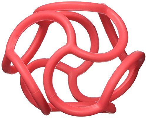 ティーレックス ボリィ はじめてボール 歯がため にぎって かじって ひっぱって 安心素材 レッドのサムネイル