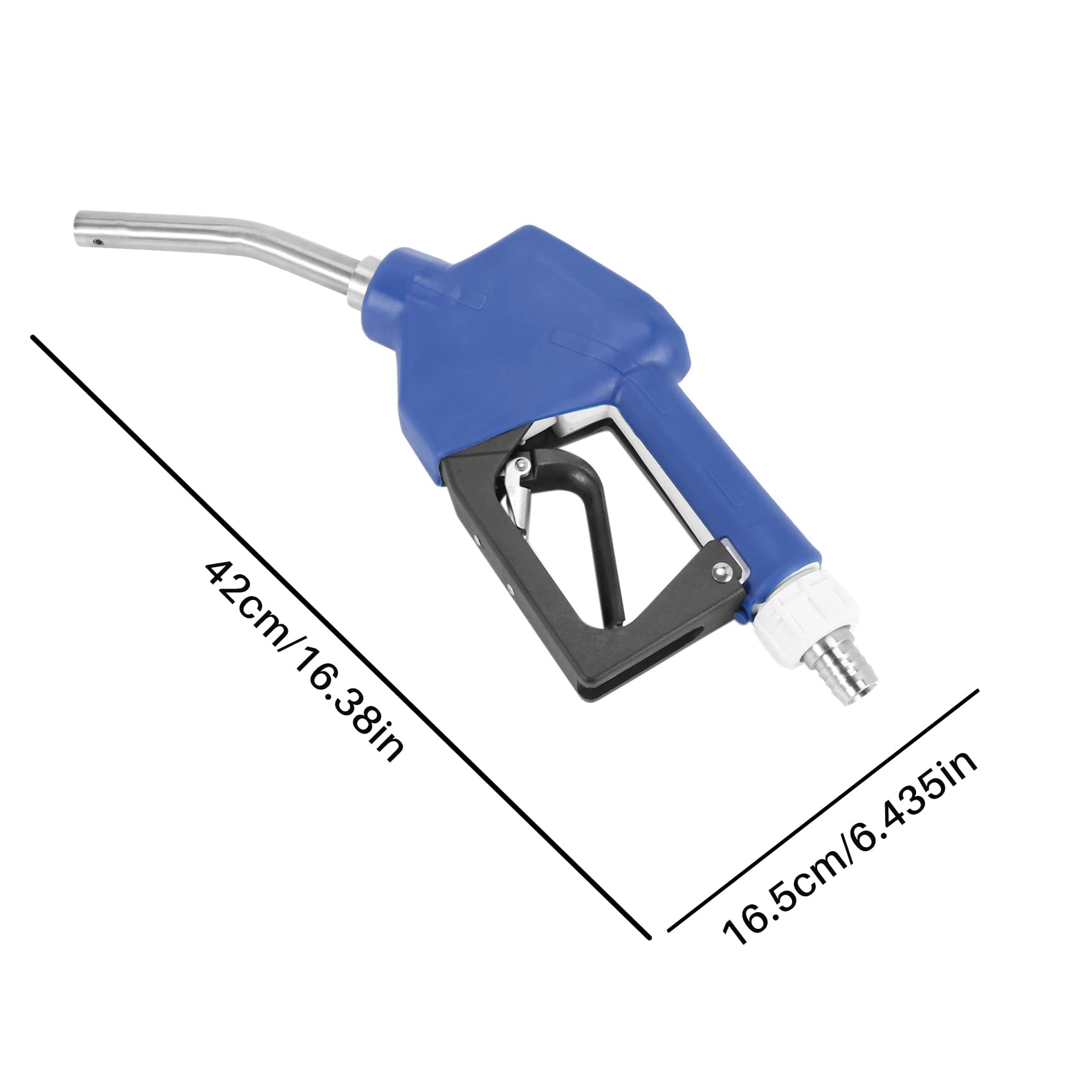 Boquilla automática 3/4 NPT DEF/AdBlue de acero inoxidable con bomba de transferencia DEF giratoria,Pistola de combustible automática,Boquilla manual/automática, Enrollador