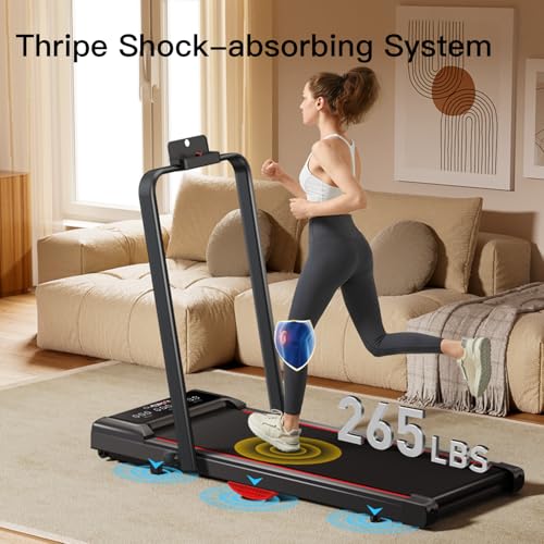Cursor Fitness WQSJ-PBJ01-SRK 2-In-1 Under Desk Treadmill, Walking Pad For Home Small thumb #2