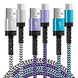 Type C Charger Cable Fast Charging, [10FT,3Pack] Long Android Phone Charger USB A to USB C Cord for Samsung Galaxy S25 S24 A54 A14 A35 A23 S23 Ultra S22 S21 FE Z Fold6 Flip6,Google Pixel 9 Pro 8 7a 6a