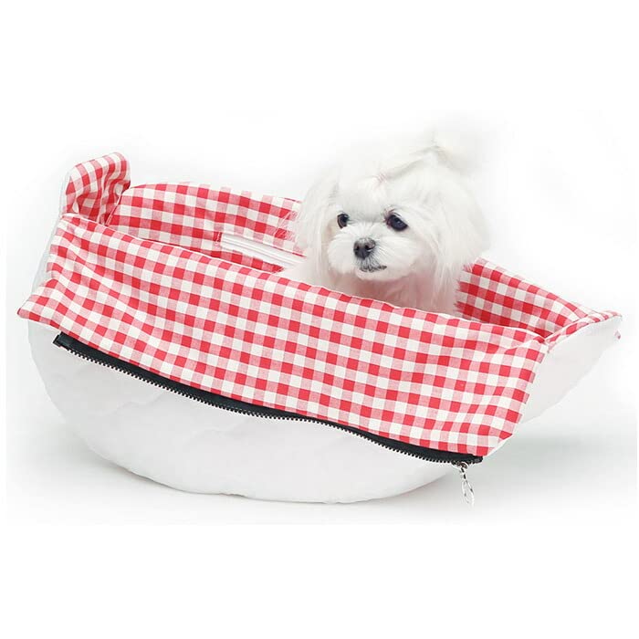 Amazon | レッド ラージ 犬用 猫用 ファンドルペットスリング専用