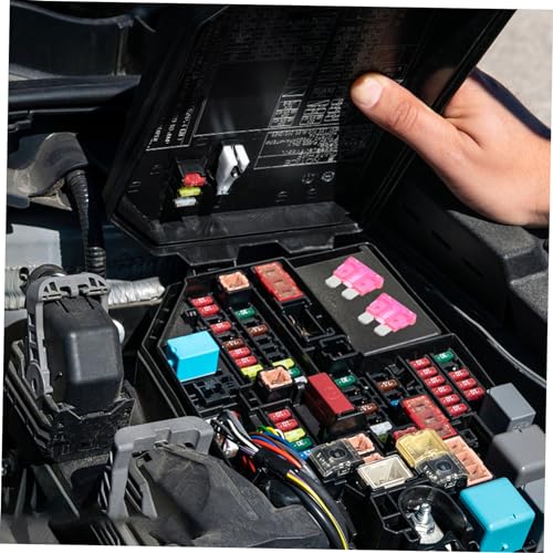 Kit de fusibles automotrices Alipis, 25 piezas, tipo cuchilla para auto, camión, RV y motocicleta, diseño de reemplazo confiable con identificación fácil miniatura 6