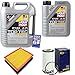 Produktbild QR-PARTS 69412412 Filter Set Inspektionspaket 6 Liter Liqui Moly Motoröl Top Tec 4100 5W-40 SCT Germany Luftfilter Ölfilter