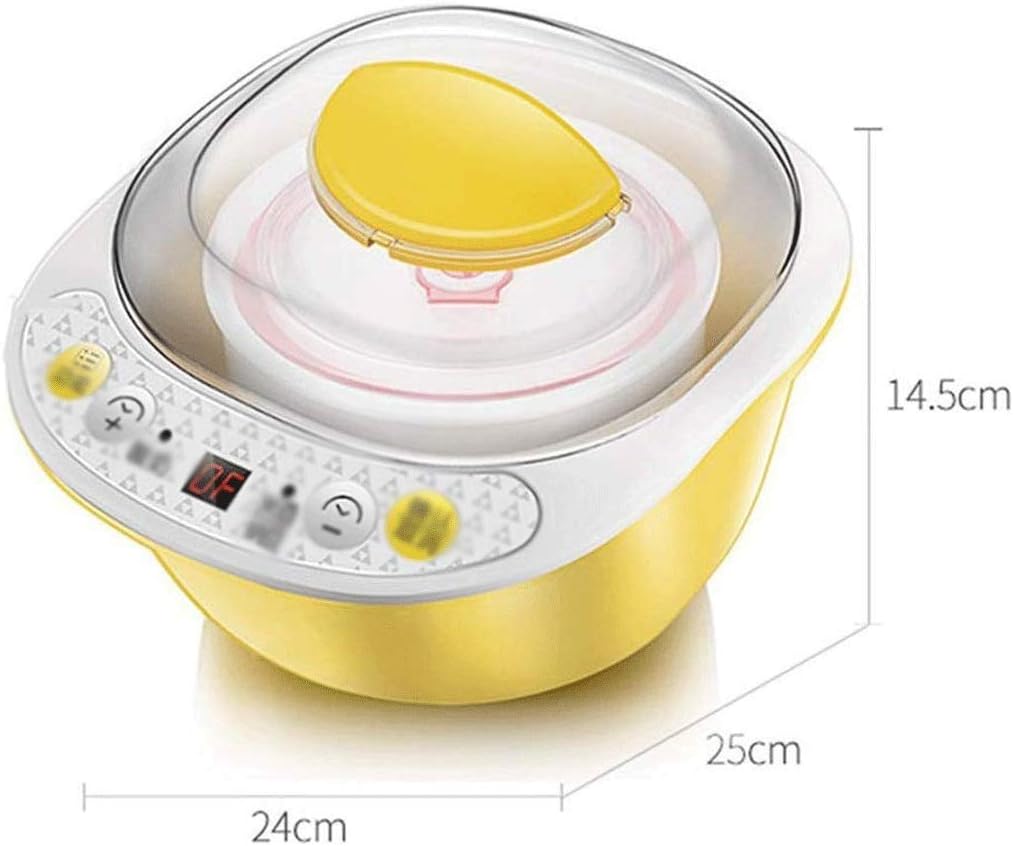 Automatic Yogurt Maker Multifunctional Household Electri Fermenting (Color : White)
