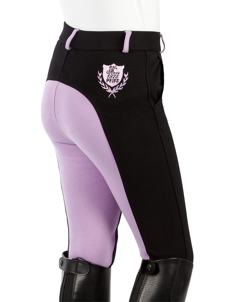 PFIFF 101249 culotte enfant bicolore Elisa, très douce, à la mode, fond tissu