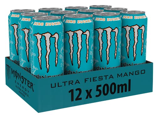Monster Energy Ultra Fiesta, 12x500 ml, Einweg-Dose, Zero Zucker und Zero Kalorien - Image 4
