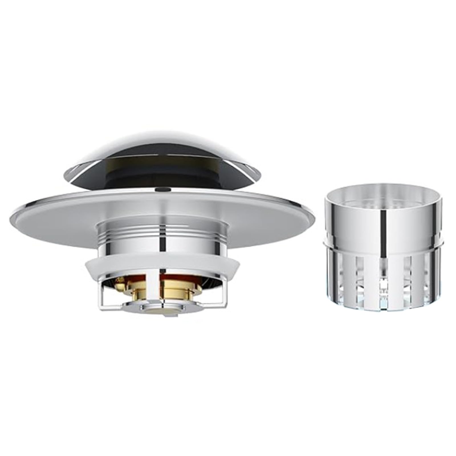 Multifunctional Bathtubs Drain Stoppers Bounces Designs Collector Without Clog Filter for Systems Use Bathtubs Stoppers