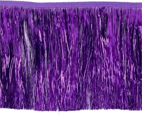Encaje con borlas de colores de 10 metros para trajes de baile 2