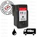 Produktbild vhbw kompatible Tintenpatrone Druckerpatrone schwarz kompatibel mit Canon Pixma MP480, MP490, MP492, MP495, MX320, MX330, MX340, MX350, MX360 Ersatz für PG-510 PG-510XL
