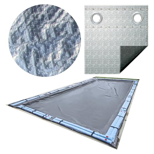 Cubre piscina Swimline Silver King 25x45 pies rectangular miniatura 1