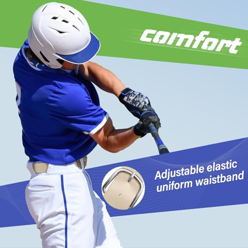 Image of Hercicy 12 Pcs Baseball Belts Softball Belts Bulk for Adult and Youth Adjustable