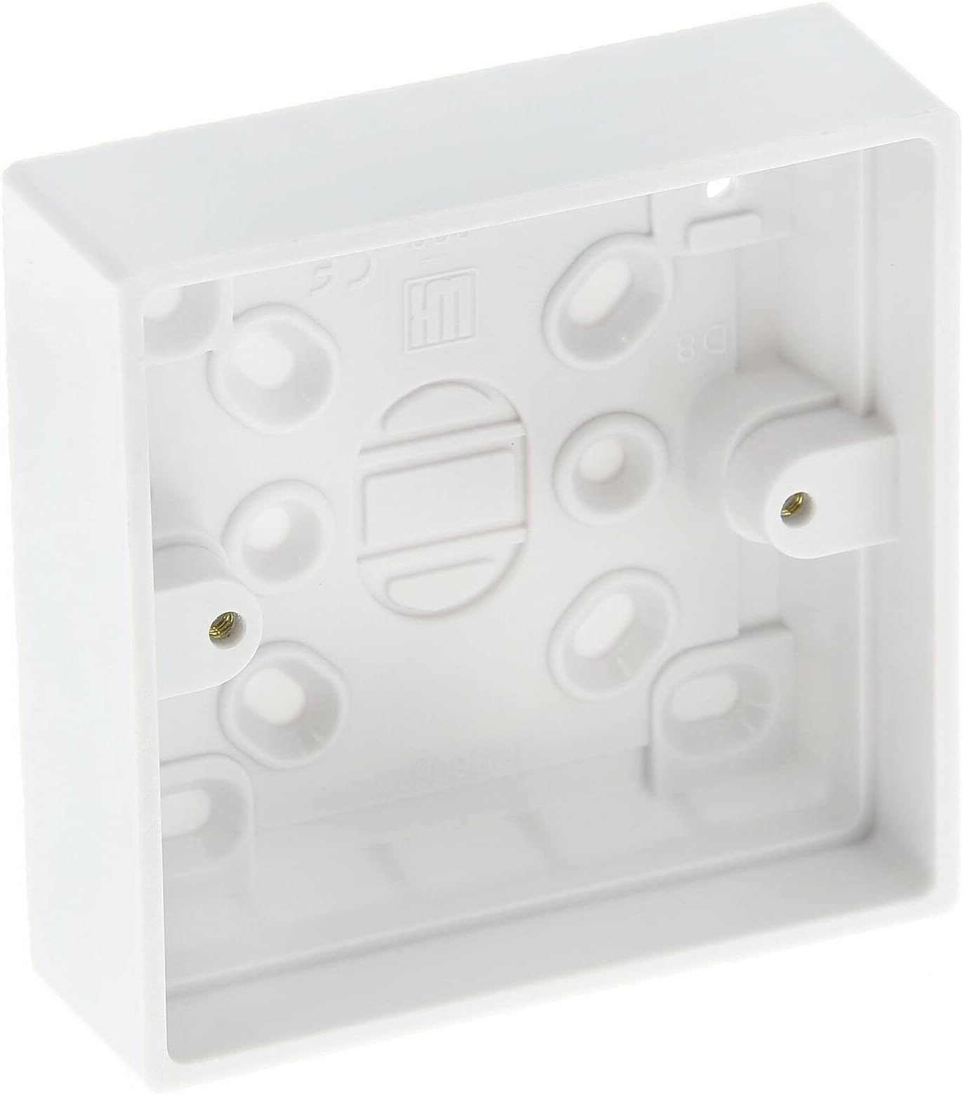iSeventy9 Surface Mounted Back Box 25mm Wall Pattress Single 1 Gang Electrical Socket