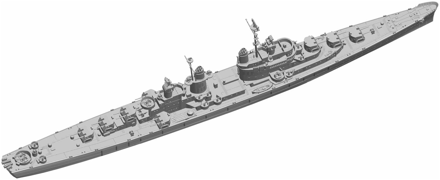 Amazon | ヴィー・ホビー 1/700 アメリカ海軍 軽巡洋艦 サンディエゴ