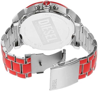 Amazon.co.jp: Diesel メンズ アナログ クォーツ 腕時計 ステンレス
