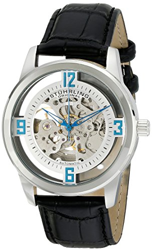 Stuhrling Original Analog Silver Dial Mens Watch - 877.01 (B00RL0SSAG) Amazon Price History, Amazon Price Tracker