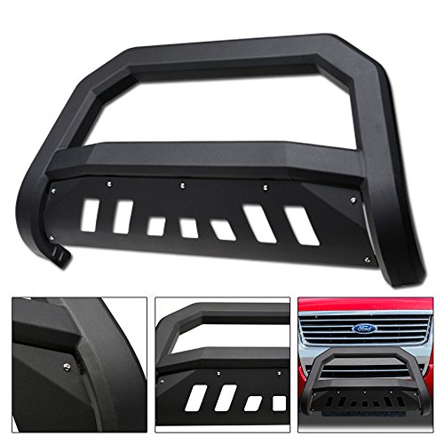 Vxmotor For 2006-2010 Ford Explorer / Sport Trac Matte Black Avt Edge Bold Series Bull Bar Brush Push Front Bumper Grill Grille Guard #TOP1