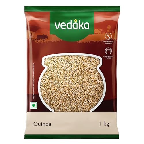 Amazon Brand - Vedaka Quinoa | 1 Kg | Naturally Gluten-Free | Natural Source of Dietary Fiber