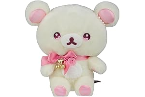 San-X Korilakkuma 6" Plush with Cherry Blossom