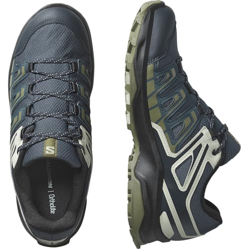 Salomon hombre Extregra GORE-TEX, zapatillas de senderismo versátiles y cómodas, perfectas para excursiones en aventuras al aire libre, noche azul, 41 ⅓ - imagen 7