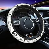 Custom Anime Steering Wheel Cover Universal 15 Inch Breathable Car Steering Wheel Covers Anti-Slip O