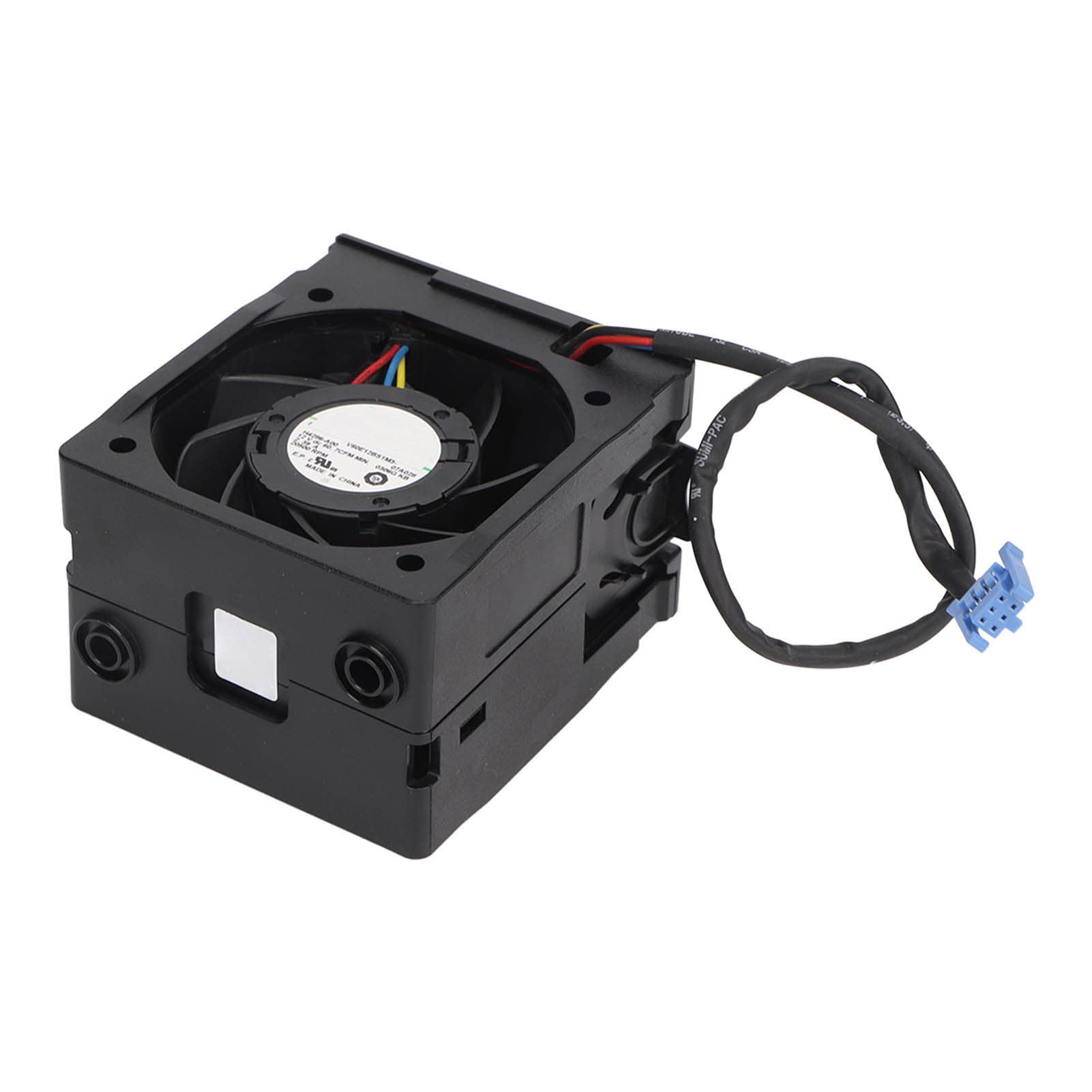 Ventilador de Refrigeración de CPU DC 12V 2.39A Enfriador de CPU de Alta Velocidad para Servidores PowerEdge R540 R540XD R7415 Material ABS 1 Unidad