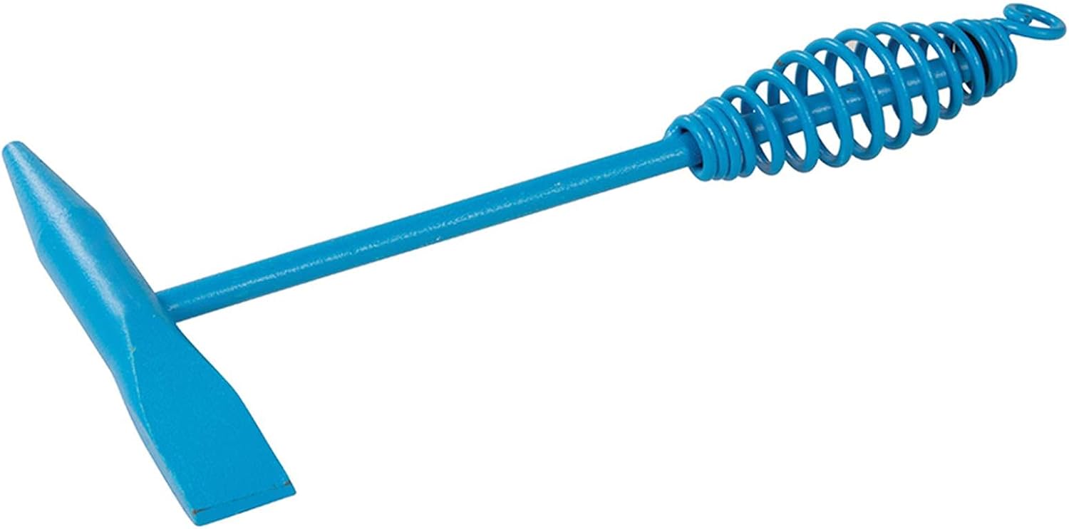 Dapetz Welders Chipping Hammer 250mm Sprung Handle Prevents Kickback Brand New