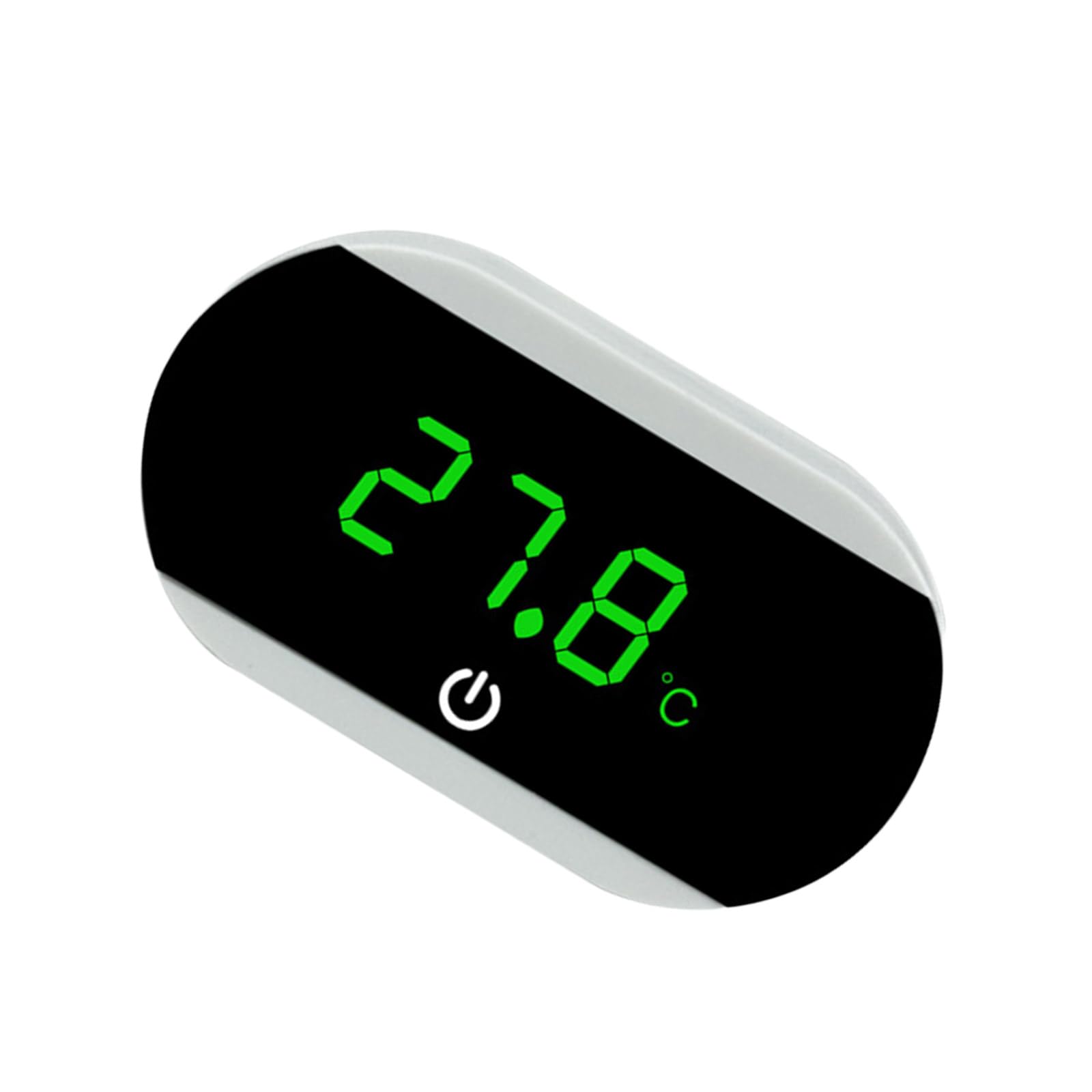 Shurhome Aquariums LED Display Thermometers for Glass Containers LED Digital Aquarium Thermometers Stick On