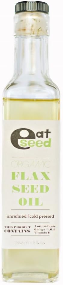 Organic Flax Seed Oil – 8 fl oz