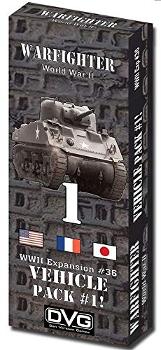 Preisvergleich Produktbild DVG: Warfighter WW2 Expansion #36 Vehicle Pack #1