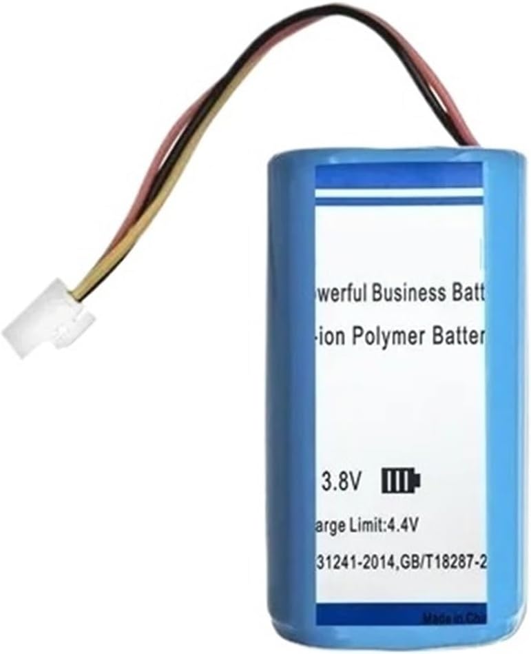 3800mAh Robotic Vacuum Cleaner Battery，Compatible for ABIR X5 X6 X8 R20，Low-Power Consumption Replacement Battery