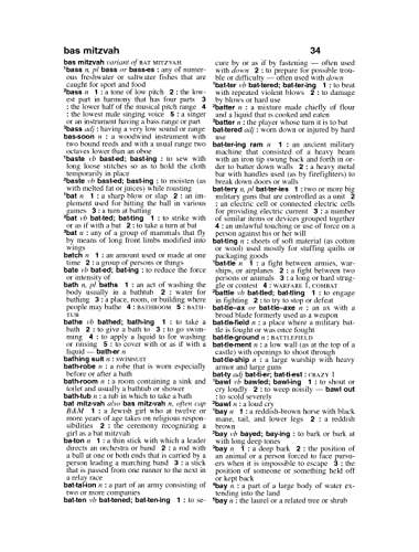 Webster's Dictionary & Thesaurus for Students with Full-Color World Atlas, Third Edition - Image 3