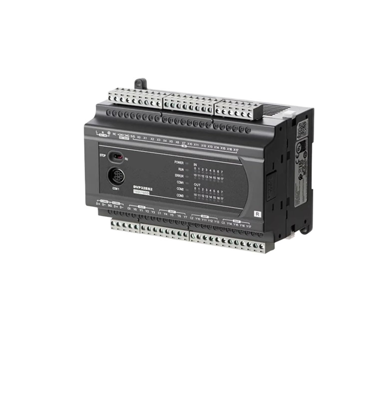 BFSYDLUJ Relay DVP32ES200R 2A DVP32ES200T 0.5A 32 16DI/16DO 2-channel 100K input, 2-channel 20K input, AC(DVP32ES200T 0.5A)