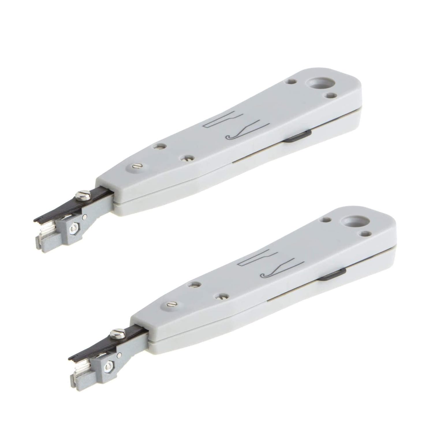 Atevon HT-3141 Krone Punch Down Tool - Impact Crimper for 110/88 Type AMP Modules, Keystone Jacks & Network Junction Boxes | Ratchet-Type for Telephone & Data Wires - Pack of 1-image-18