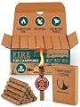 35 pcs Fire Starters for Campfires - Natural Fire Starters Sticks - Water Resistant & Odorless - All-Weather Charcoal Starter - for Indoor and Outdoor Use