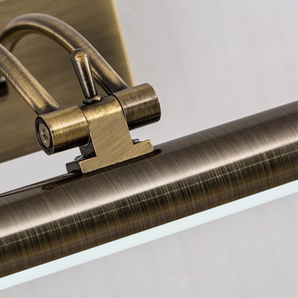 Touch Dimmer - Lampada da parete a LED, 43 cm, faretti da parete, lampade per specchio da bagno, illuminazione e illuminazione per bagno, decorazione interna