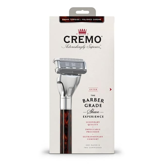 Amazon.com: Cremo Astonishingly Superior Tortoise Shell (Horn) Razor ...