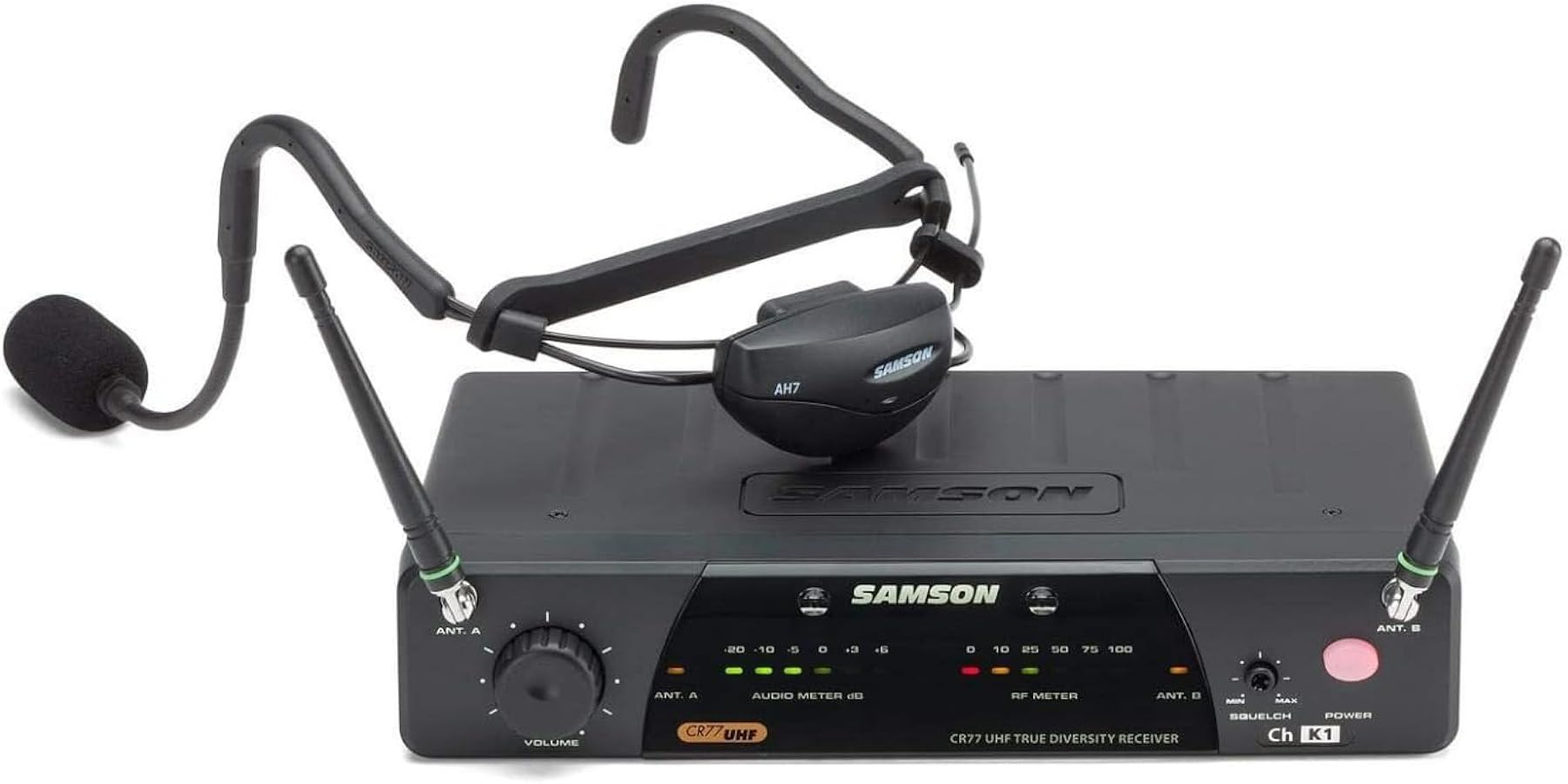 Amazon.com: Samson AirLine 77 AH7 Wireless Fitness Headset