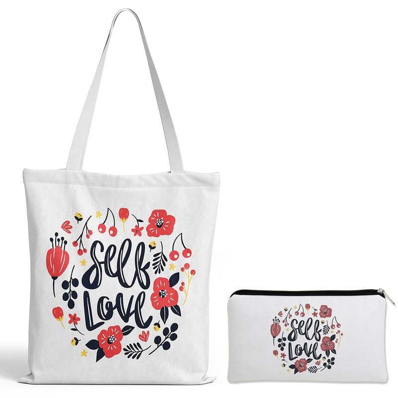 TrendoPrint Makeup Bag with Zipper Tote Bag with 15kgs Capacity (14x16inches) Multi-Purpose Bag, Sturdy Canvas Bag For Shopping, Groceries & College For Girls & Womens (PWT40) (B0D1PB3CNX) Amazon Price History, Amazon Price Tracker