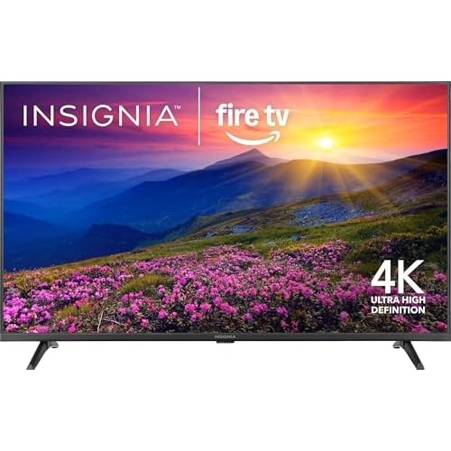 INSIGNIA 50″ Class F50 Series LED 4K UHD Smart Fire TV, Voice Remote with Alexa, Stream Live TV Without Cable