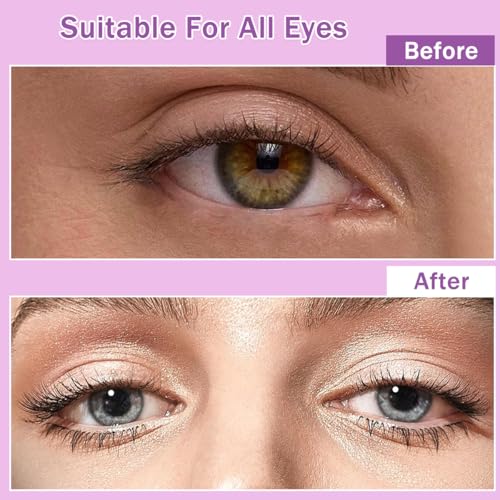 Image of MAYCREATE 240PCS Self Adhesive Bottom Lash Clusters Lower Lashes DIY Eyelash Extensions Wispy Natural Look Clear Band False Lashes Individual Bottom Fake Eyelashes With Tweezer
