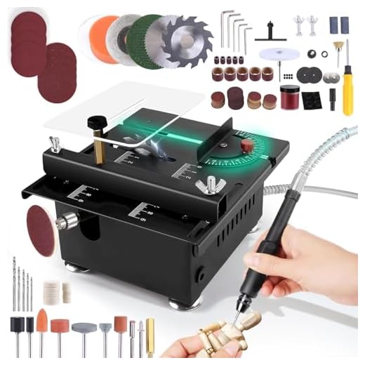 Mini Multi-Functional Table Saw for Projects