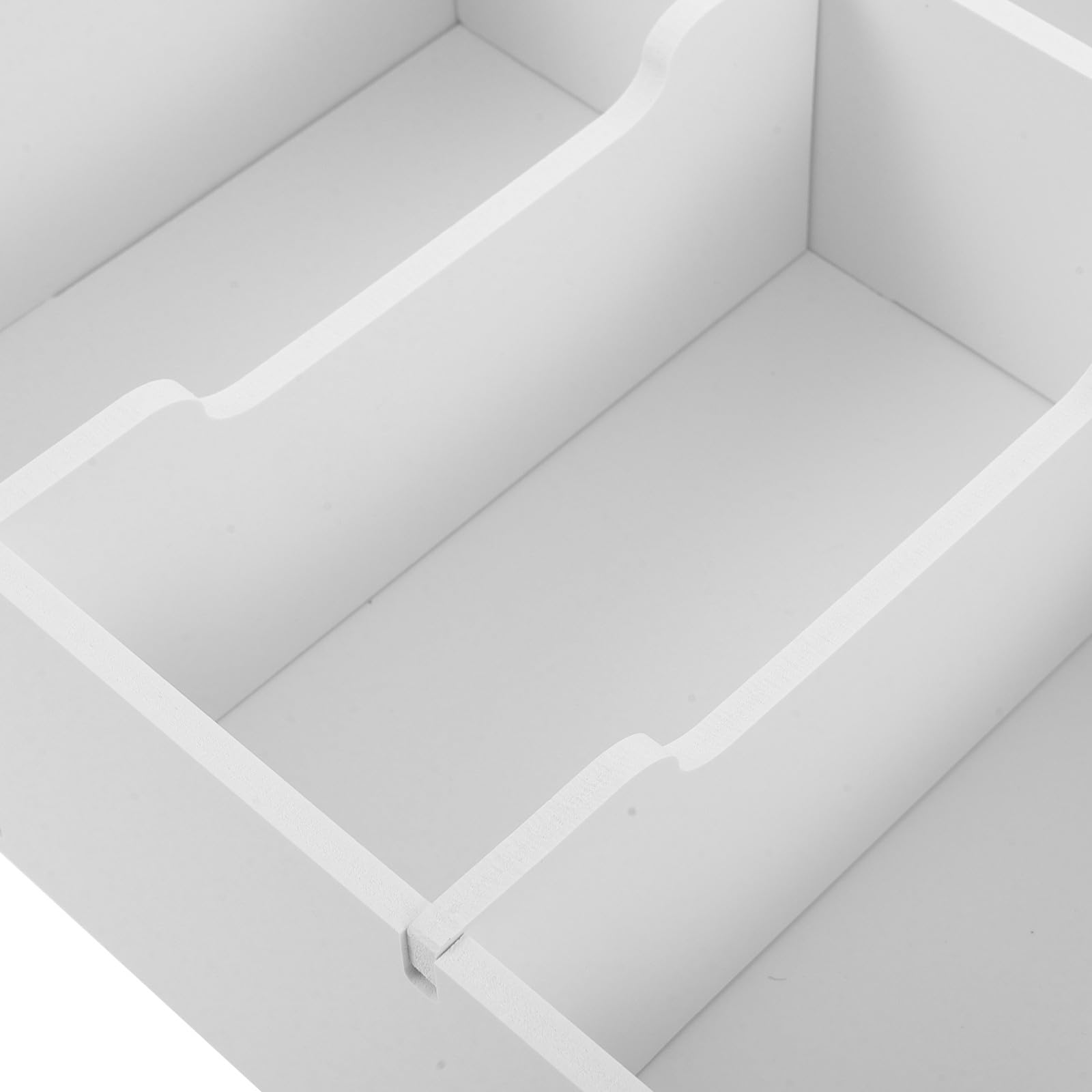 Organizer per Denaro Compatto con 6 Scomparti in Plastica per Cassetto, Vassoio Porta Soldi per Contanti e Ricevute, Contenitore Portatile per Registratori di Cassa e Ufficio