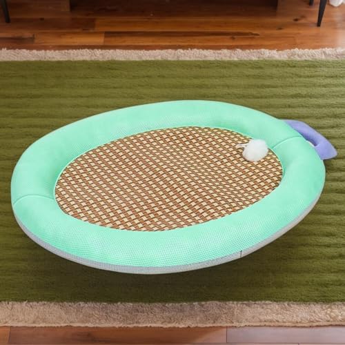 Lit Lavable à Balle Interactive avec Tapis Rafraîchissant Chat