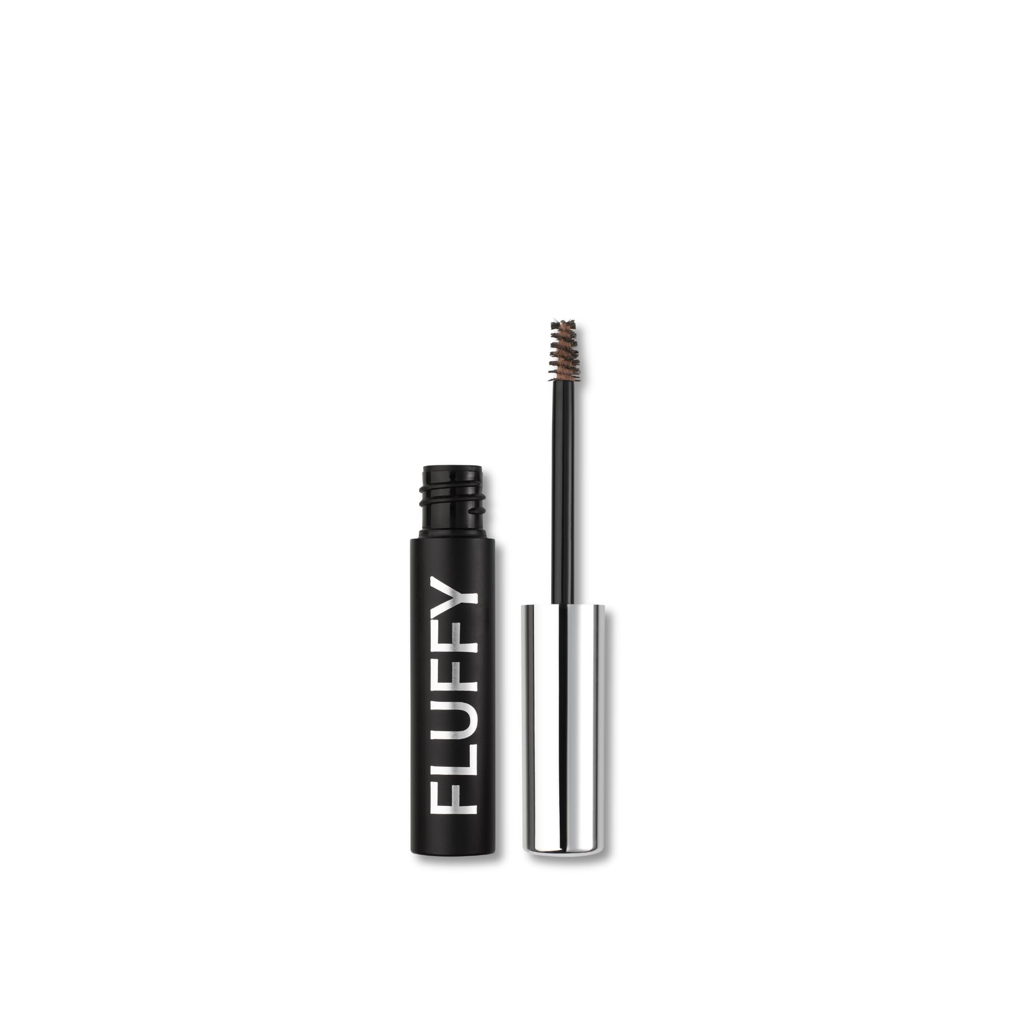 WUNDERBROW Fluffy Brow Wax, Vegan and Cruelty-Free Eyebrow Wax With a Waterproof Long Lasting Hold, Enriched with Jojoba and Argan Oil (Black/Brown)